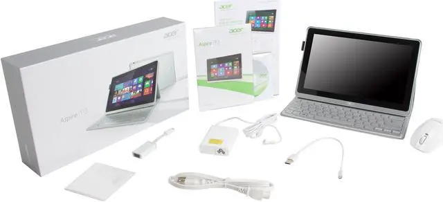 Alt view image 8 of 8 - Acer Aspire P3-171-6820 4GB DDR3 Memory 11.6" 1366 x 768 Tablet Windows 8 Silver