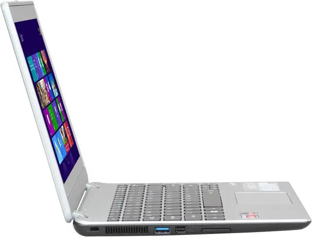 Alt view image 4 of 8 - Acer Laptop Aspire AMD A6-1450 6GB Memory 500GB HDD AMD Radeon HD 8250 11.6" Touch Screen Windows 8 V5-122P-0637