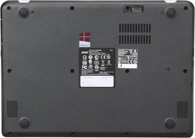 Alt view image 7 of 8 - Acer Laptop Aspire AMD A6-1450 6GB Memory 500GB HDD AMD Radeon HD 8250 11.6" Touch Screen Windows 8 V5-122P-0637