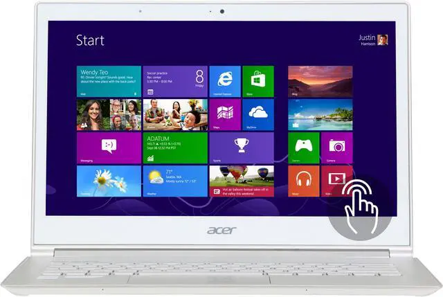 Main image of Acer S7 Intel Core i7 8GB 256GB SSD 13.3" FHD Touchscreen Ultrabook (S7-392-9890)