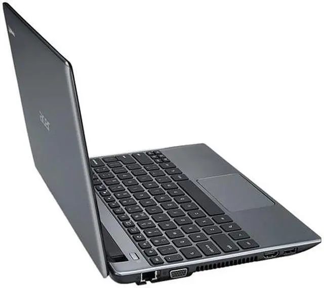 Alt view image 5 of 7 - Acer Aspire Intel Celeron 847 1.1GHz 2GB Memory 16GB SSD 11.6" Chromebook Chrome OS C710-2826