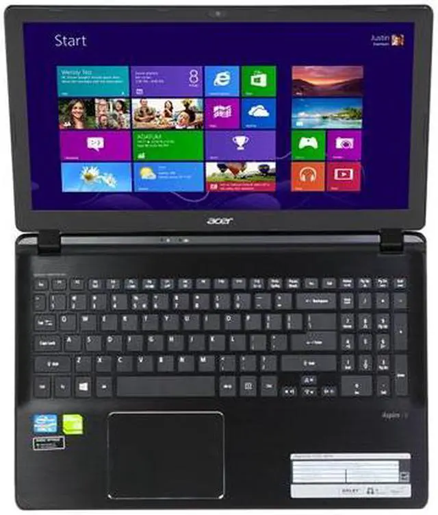 Alt view image 6 of 8 - Acer Aspire - 15.6" NVIDIA GeForce GT 720M - Intel Core i5-3337U  - 6GB Memory - - Windows 8 - Gaming Laptop - (V5-572G-6679 )