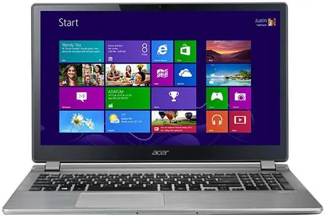 Alt view image 2 of 2 - Acer Laptop Aspire Intel Core i7-4500U 8GB Memory 1TB HDD Intel HD Graphics 4400 15.6" Windows 8 64-Bit V5-573-9863