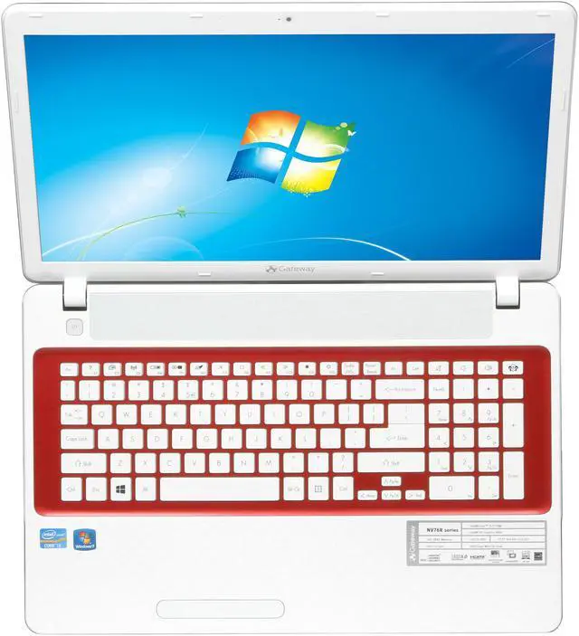 Alt view image 6 of 8 - Gateway Laptop Intel Core i3-3110M 6GB Memory 500GB HDD Intel HD Graphics 4000 17.3" Windows 7 Home Premium 64-bit NV76R45u
