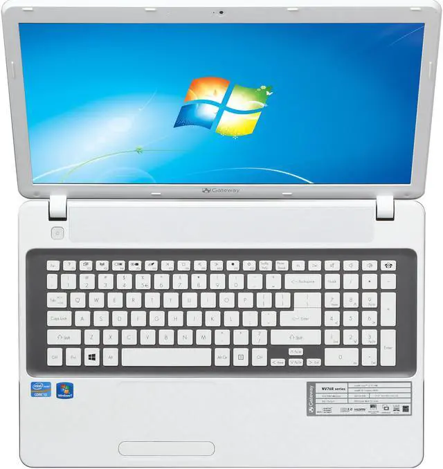 Alt view image 6 of 8 - Gateway Laptop Intel Core i3-3110M 6GB Memory 500GB HDD Intel HD Graphics 4000 17.3" Windows 7 Home Premium NV76R44u