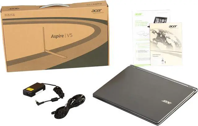 Alt view image 8 of 8 - Acer Laptop AMD A8-5557M 4GB Memory 500GB HDD AMD Radeon HD 8550G 15.6" Windows 8 V5-552-8404