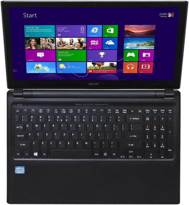 Alt view image 6 of 8 - Acer Aspire 15.6" Intel Core i5-3337U 6GB Memory Windows 8 64-Bit NX.M9DAA.006