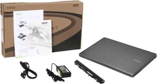 Alt view image 8 of 8 - Acer Laptop Intel Core i3-3217U 4GB Memory 500GB HDD Intel HD Graphics 4000 15.6" Windows 8 E1-570-6803