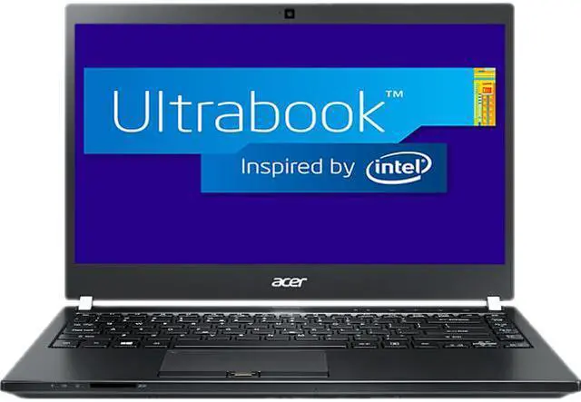 Main image of Acer Ultrabook TravelMate Intel Core i7-4500U 8GB Memory 256 GB SSD AMD Radeon HD 8750M 14.0" Windows 7 Professional 64-bit TMP645-MG-9419