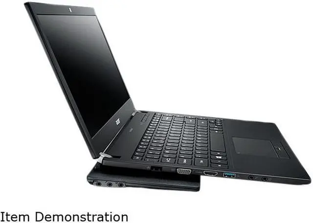 Alt view image 2 of 3 - Acer Ultrabook TravelMate Intel Core i7-4500U 8GB Memory 256 GB SSD AMD Radeon HD 8750M 14.0" Windows 7 Professional 64-bit TMP645-MG-9419