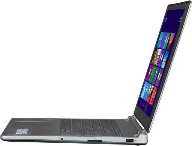 Alt view image 2 of 8 - Acer Aspire M5-583P-6637 (same as M5-583P-6428) 15.6in Touchscreen Notebook Intel Core i5-4200U 1.6GHz 6GB RAM 500GB HDD Backlit Keyboard Windows 8