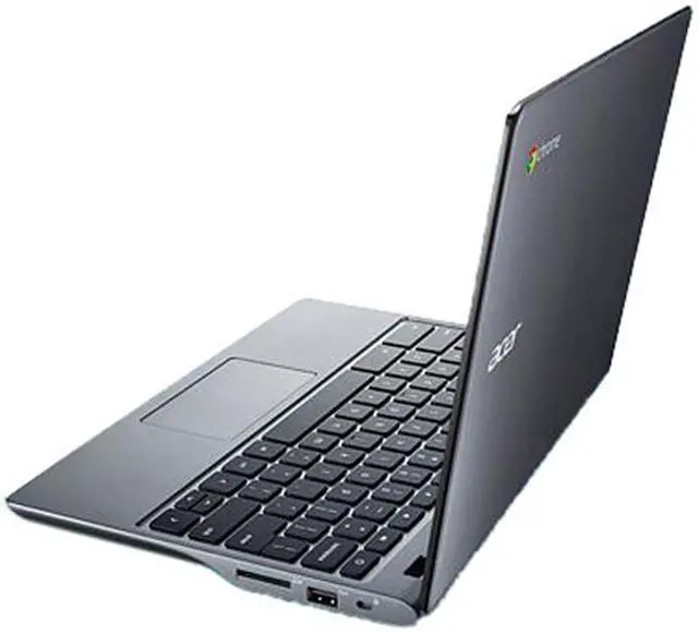Alt view image 4 of 7 - Acer Chromebook Intel Celeron 2955U 4GB Memory 16 GB SSD 11.6" Non-Touch Screen Chrome OS C720-2844 (NX.SHEAA.004)