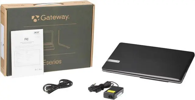 Alt view image 8 of 8 - Gateway Laptop NE Series Intel Celeron 1005M 4GB Memory 500GB HDD Intel HD Graphics 15.6" Windows 7 Home Premium 64-Bit NE56R52u