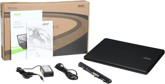 Alt view image 8 of 8 - Acer Laptop Aspire Intel Celeron 2957U 4GB Memory 500GB HDD Intel HD Graphics 15.6" Windows 7 Home Premium 64-Bit E1-532-2616