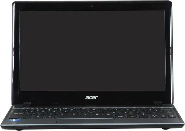 Alt view image 5 of 8 - Acer C710-2856 11.6” Chromebook Intel Celeron 847 1.1Ghz 2GB RAM 16GB SSD Google Chrome OS Manufacturer Certified Refurbished Grade B (Manufacturer Recertified)