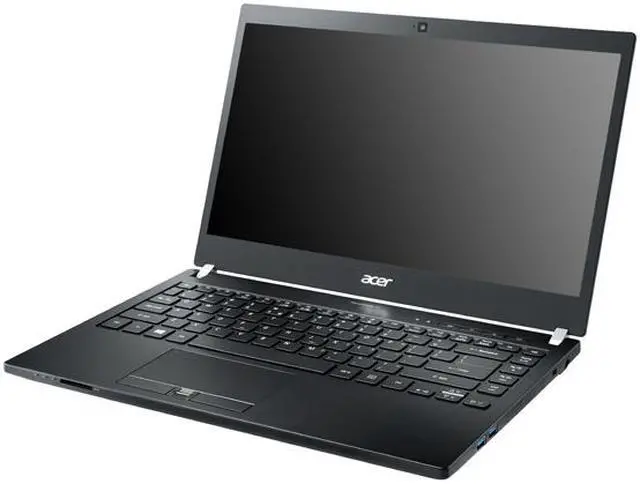 Alt view image 2 of 9 - Acer TravelMate TMP645-V-6650 Intel Core i5 4300U (1.90GHz) 4GB Memory 120GB SSD 14" Ultrabook Windows 7 Professional /Windows 8 Pro 64-Bit Dual OS