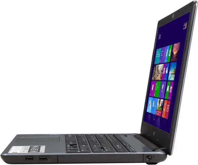 Alt view image 2 of 8 - Acer Laptop Aspire Intel Core i5-4210U 4GB DDR3L Memory 500GB HDD Intel HD Graphics 4400 15.6" Non-Touch Screen Windows 8.1 E5-571-5552