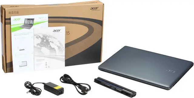 Alt view image 8 of 8 - Acer Laptop Aspire Intel Core i5-4210U 4GB DDR3L Memory 500GB HDD Intel HD Graphics 4400 15.6" Non-Touch Screen Windows 8.1 E5-571-5552