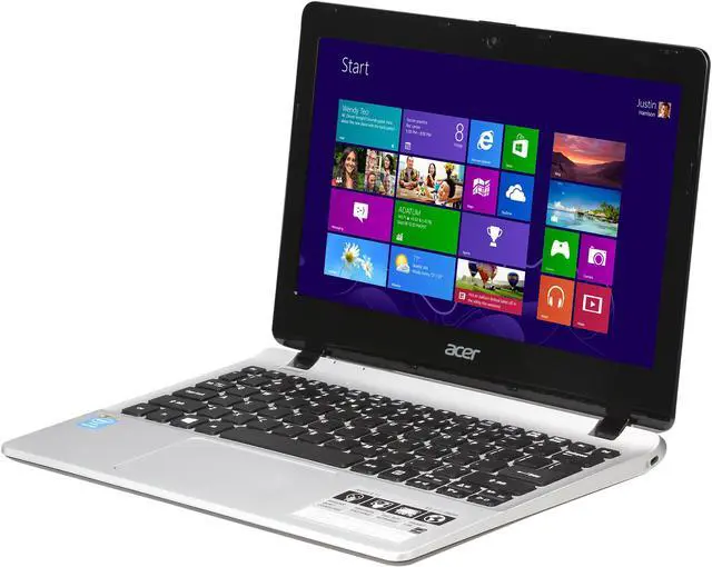 Main image of Acer Laptop Intel Pentium N3530 4GB Memory 500GB HDD Intel HD Graphics 11.6" Non-Touch Screen Windows 8.1 64-Bit E3-111-P8DW