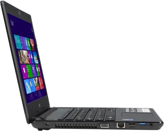Alt view image 4 of 8 - Acer Laptop Aspire Intel Core i5-4210U 4GB Memory 500GB HDD Intel HD Graphics 4400 14.0" Non-Touch Screen Windows 8.1 64-Bit E5-471-52TW