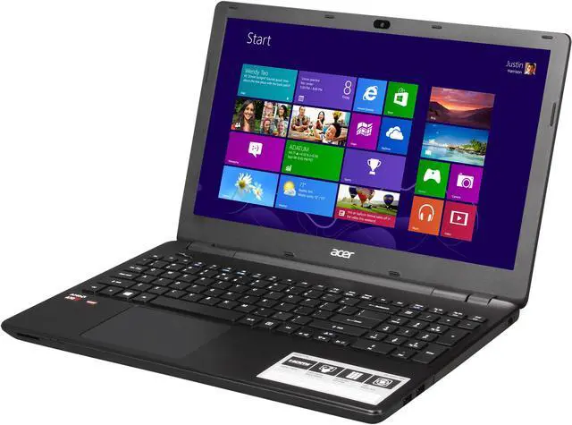Main image of Acer Laptop AMD A10-7300 8GB Memory 1TB HDD AMD Radeon R7 M265 15.6" Non-Touch Screen Windows 8.1 64-Bit E5-551G-T0JN