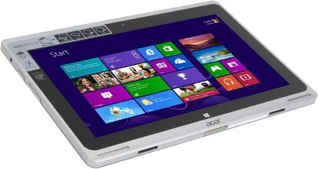 Alt view image 11 of 14 - Acer Aspire Switch 10 Tablet 2in1 - Intel Quad Core 2GB Memory 64GB 10.1" Touchscreen Windows 8.1 with Dock (SW5-011-11JE)