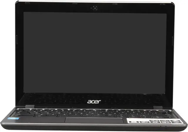 Alt view image 5 of 8 - Acer Chromebook Intel Celeron 2955U 2GB Memory 16 GB SSD 11.6" Non-Touch Screen Chrome OS C720-2827