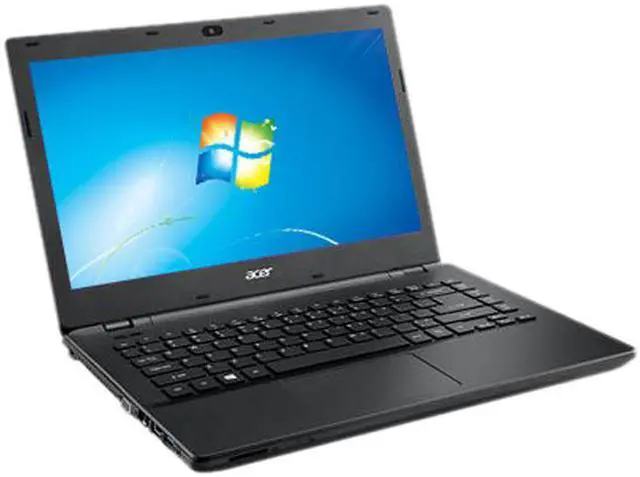 Alt view image 2 of 6 - Acer TravelMate P246-M TMP246-M-52X2 14" LED (ComfyView) Notebook - Intel Core i5 i5-4210U 1.70 GHz - Black