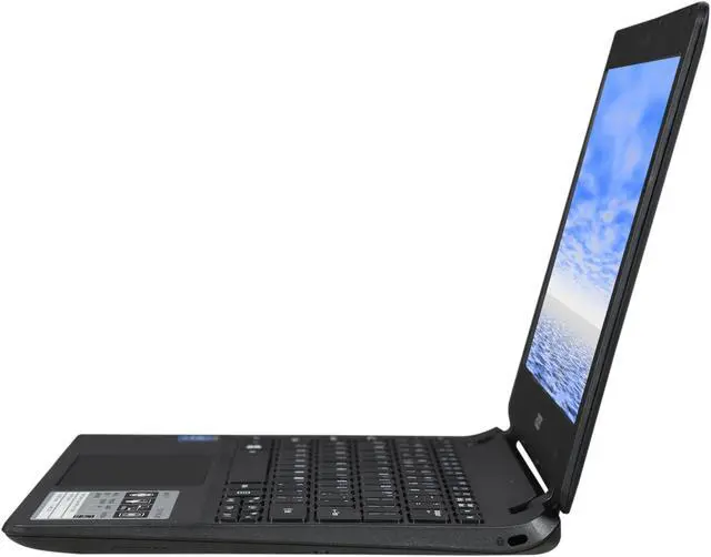 Alt view image 2 of 8 - Acer Aspire ES1-111M-C40S Notebook Intel Celeron N2840 (2.16GHz) 2GB Memory 32GB Internal Storage Intel HD Graphics 11.6"  Windows 8.1 with Bing