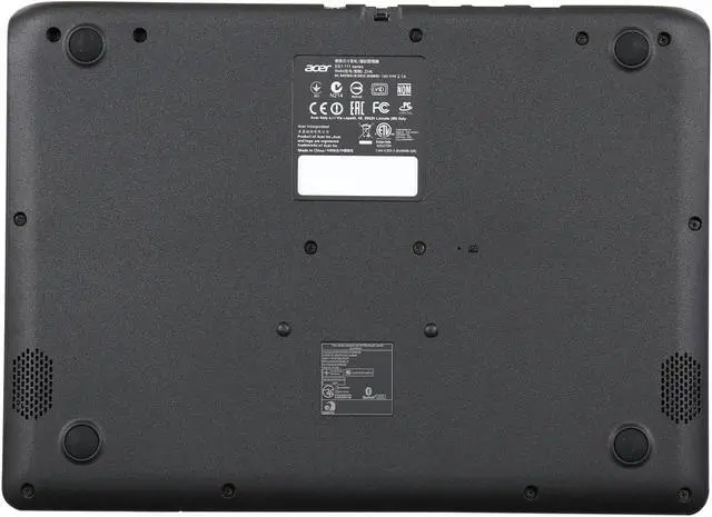 Alt view image 7 of 8 - Acer Aspire ES1-111M-C40S Notebook Intel Celeron N2840 (2.16GHz) 2GB Memory 32GB Internal Storage Intel HD Graphics 11.6"  Windows 8.1 with Bing