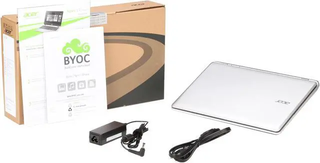Alt view image 8 of 8 - Acer Aspire 11.6" Intel Celeron N2840 4GB Memory Windows 8.1 V3-112P-C7SG