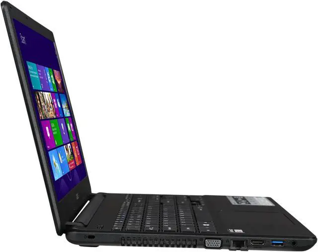 Alt view image 4 of 8 - Acer Laptop Aspire AMD E2-6110 4GB Memory 500GB HDD AMD Radeon R2 Series 15.6" Non-Touch Screen Windows 8.1 with Bing E5-521-219J