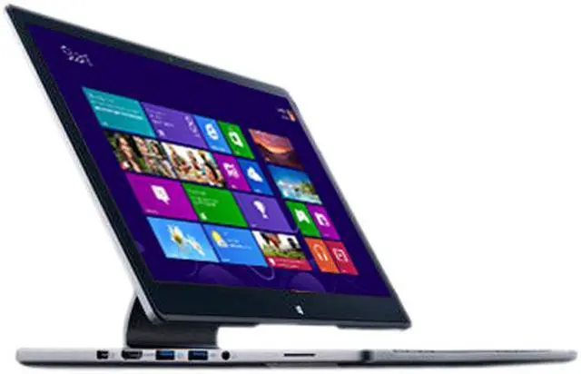 Alt view image 2 of 6 - Acer Aspire R7 R7-572-5893 Intel Core i5 4th Gen 4210U (1.70 GHz) 8 GB Memory 1 TB HDD 15.6" Touchscreen 1920 x 1080 2-in-1 Laptop Windows 8.1 64-Bit