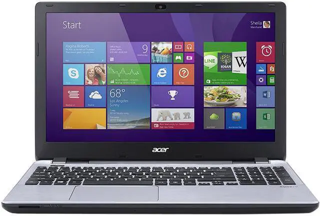 Main image of Acer Laptop Aspire V3-572-51TR Intel Core i5 5200U (2.20GHz) Full HD 8GB Memory 1TB HDD Intel HD Graphics 5500 15.6" Windows 8.1