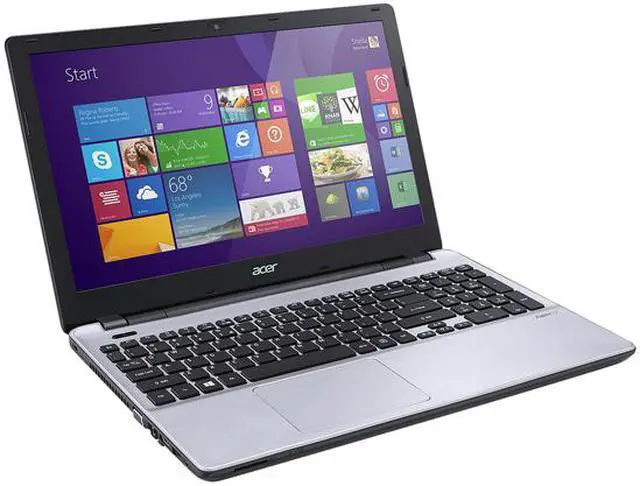 Alt view image 2 of 6 - Acer Laptop Aspire V3-572-51TR Intel Core i5 5200U (2.20GHz) Full HD 8GB Memory 1TB HDD Intel HD Graphics 5500 15.6" Windows 8.1