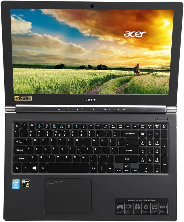 Alt view image 6 of 8 - Acer Aspire V15 Nitro Black Edition - 15.6" 4K / UHD NVIDIA GeForce GTX 960M - Intel Core i7-4720HQ  - 16GB Memory - 256 GB SSD - Windows 8.1 64-Bit - Gaming Laptop - IPS (VN7-591G-729V )