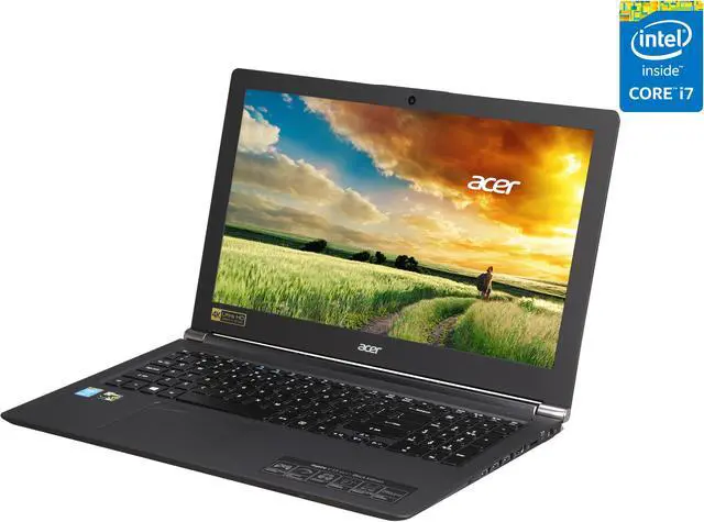 Main image of Acer Aspire V15 Nitro Black Edition - 15.6" 4K / UHD NVIDIA GeForce GTX 960M - Intel Core i7-4720HQ  - 16GB Memory - 256 GB SSD - Windows 8.1 64-Bit - Gaming Laptop - IPS (VN7-591G-729V )