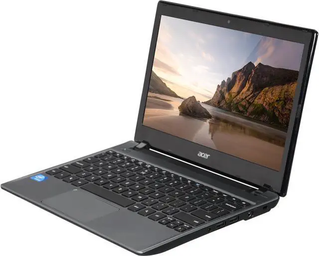 Main image of Acer C710-2856 B Chromebook B Grade (Scratch Dent) Intel Celeron 847 (1.1GHz) 2GB Memory 16GB SSD 11.6" Chrome OS