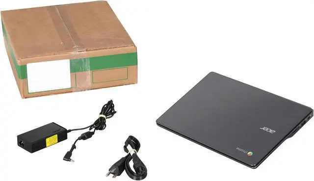 Alt view image 8 of 8 - Acer Chromebook Intel Celeron 2955U 2GB Memory 16 GB SSD 11.6" Non-Touch Screen Chrome OS C720-2848