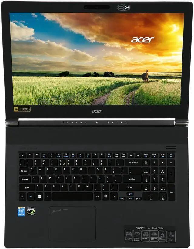 Alt view image 6 of 8 - Acer Aspire V17 Nitro Black Edition - 17.3" - Intel Core i7-4720HQ - NVIDIA GeForce GTX 960M - 16GB Memory DDR3L SDRAM - 256GB SSD - Windows 8.1 64-Bit (NX.MYHAA.003 )