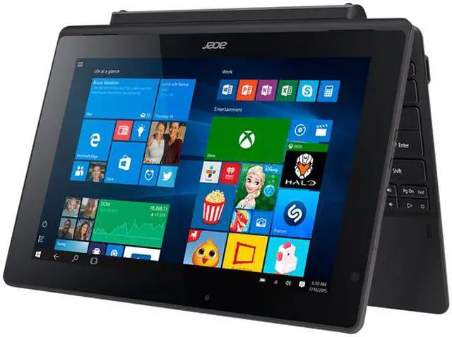 Alt view image 3 of 8 - Acer Aspire Switch 10 E SW3-013-1566 2-in-1 Laptop Intel Atom Z3735F (1.33 GHz) 32 GB eMMC Intel HD Graphics Shared memory 10.1" Touchscreen Windows 10 Home