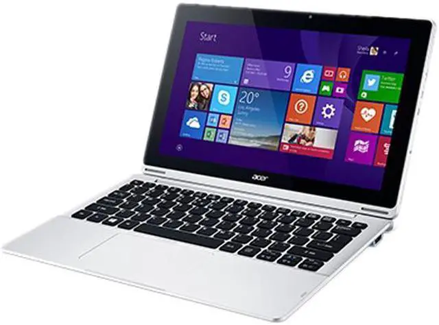 Alt view image 3 of 5 - Acer Laptop Aspire Switch 11 SW5-111-16GW Intel Atom Z3745 (1.33 GHz) 2 GB LPDDR3 Memory 500 GB HDD 32 GB SSD Intel HD Graphics 11.6" Touchscreen Windows 8.1 (Manufacturer Recertified)