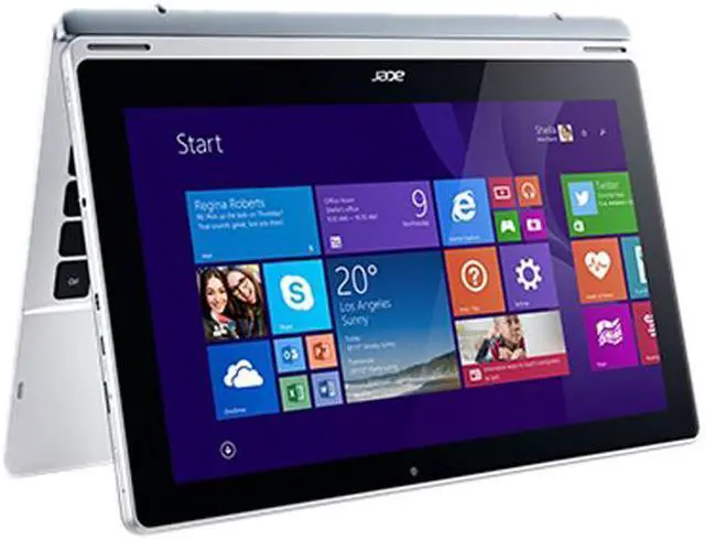 Alt view image 2 of 5 - Acer Laptop Aspire Switch 11 SW5-111-16GW Intel Atom Z3745 (1.33 GHz) 2 GB LPDDR3 Memory 500 GB HDD 32 GB SSD Intel HD Graphics 11.6" Touchscreen Windows 8.1 (Manufacturer Recertified)