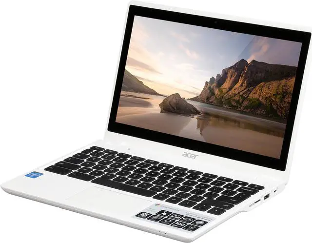 Main image of Acer C720P-2600 Chromebook Intel Celeron 2955U (1.40 GHz) 2 GB Memory 32 GB SSD 11.6" Touchscreen Chrome OS - Certified Refurbished (Manufacturer Recertified)