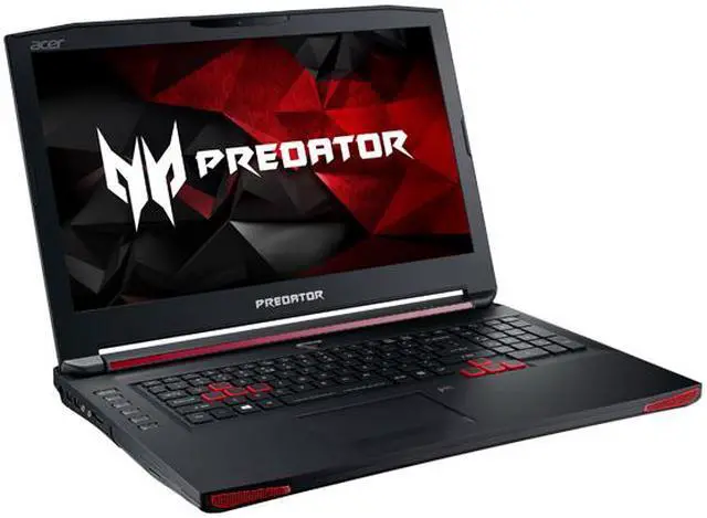 Alt view image 3 of 10 - Acer Predator G9-791-78CE Gaming Laptop - Intel Core i7 6700HQ (2.60 GHz) 16 GB DDR4 1 TB HDD 256 GB SSD NVIDIA GeForce GTX 980M 4 GB 17.3" FHD 1920 x 1080 HD Webcam Windows 10 Home 64-Bit