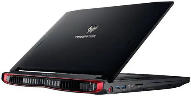 Alt view image 8 of 10 - Acer Predator G9-791-78CE Gaming Laptop - Intel Core i7 6700HQ (2.60 GHz) 16 GB DDR4 1 TB HDD 256 GB SSD NVIDIA GeForce GTX 980M 4 GB 17.3" FHD 1920 x 1080 HD Webcam Windows 10 Home 64-Bit