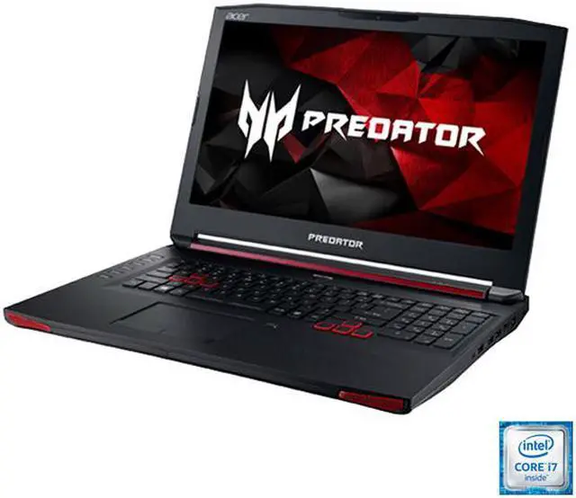 Main image of Acer Predator G9-791-78CE Gaming Laptop - Intel Core i7 6700HQ (2.60 GHz) 16 GB DDR4 1 TB HDD 256 GB SSD NVIDIA GeForce GTX 980M 4 GB 17.3" FHD 1920 x 1080 HD Webcam Windows 10 Home 64-Bit