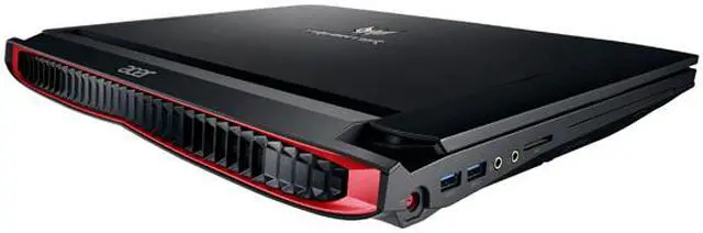 Alt view image 9 of 10 - Acer Predator 17 G9-791-735A Gaming Laptop Intel Core i7 6700HQ (2.60 GHz) 16 GB DDR4 1 TB HDD 128 GB SSD NVIDIA GeForce GTX 970M 3 GB 17.3" IPS FHD 1920 x 1080 HD Webcam Windows 10 Home 64-Bit