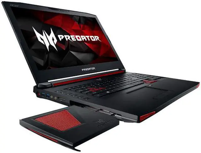 Alt view image 5 of 10 - Acer Predator 17 G9-791-735A Gaming Laptop Intel Core i7 6700HQ (2.60 GHz) 16 GB DDR4 1 TB HDD 128 GB SSD NVIDIA GeForce GTX 970M 3 GB 17.3" IPS FHD 1920 x 1080 HD Webcam Windows 10 Home 64-Bit