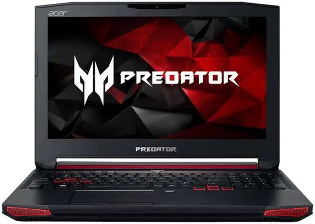Alt view image 2 of 10 - Acer Predator 15 G9-591-70XR Gaming Laptop Intel Core i7 6700HQ (2.60 GHz) 16 GB DDR4 1 TB HDD 256 GB SSD NVIDIA GeForce GTX 980M 4 GB 15.6" Full HD 1920 x 1080 HD Webcam Windows 10 Home 64-Bit